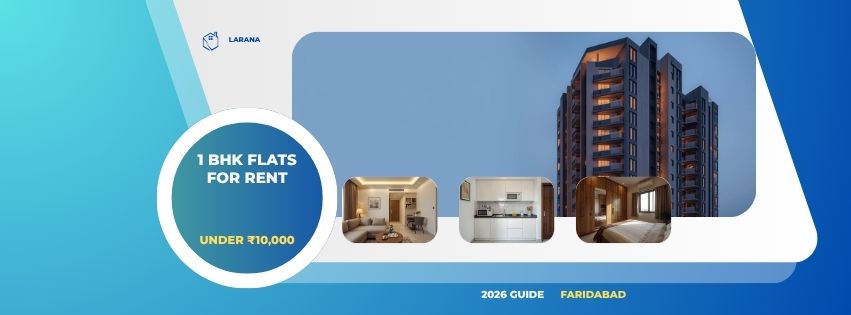 1 BHK Flats for Rent in Faridabad Under ₹10,000