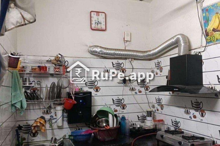 Kitchen 2 Bhk Furnished House For Rent In Sector 65 Faridabad
