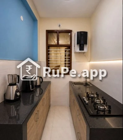 Kitchen Of 2bhk Flat For Rent Gurugram Sector 15 Img 3 Kitchen Of 2bhk Flat For Rent Gurugram Sector 15 Img 3